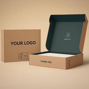 Buzones <span class=keywords><strong>de</strong></span> Papel Kraft Ecológicos, Embalajes <span class=keywords><strong>de</strong></span> Cartón y Papel Corrugado, <span class=keywords><strong>Cajas</strong></span> <span class=keywords><strong>de</strong></span> Envío <span class=keywords><strong>para</strong></span> Regalos y Zapatos con Logotipos - Product Image 3