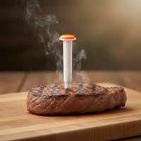 20Pcs Termometer Digital Dial Poliamida dengan Desain Tahan Air untuk Penggunaan di Rumah, BBQ, dan Daging di Dapur