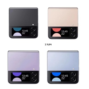 Smartphone <span class=keywords><strong>Samsung</strong></span> Z Flip 4 5G débloqué de haute qualité, 99 % neuf, 128 Go/256 Go, 8 Go de RAM, écran 6,7 <span class=keywords><strong>pouces</strong></span>, <span class=keywords><strong>prix</strong></span> bas, téléphone mobile Android - Product Image 1