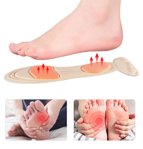Nouvelles semelles intérieures confortables coussinets <span class=keywords><strong>de</strong></span> chaussures pour femmes coussins <span class=keywords><strong>de</strong></span> talon en éponge respirante avec inserts à talons hauts - Product Image 4
