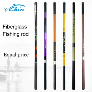 Canne à pêche télescopique en fibre de verre de haute qualité pour la pêche à la carpe en rivière - Product Image 1