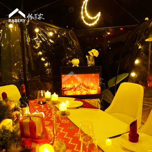 Lều bật lên 4 mùa ngay lập tức 2.5m x 2.5m, tán PVC ngoài trời không thấm nước với khung thép cho thị trường giáng sinh & sử dụng thương mại - Product Image 4