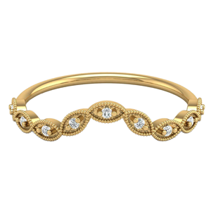 Bague de mariage en or 18 carats véritable, certifiée par un tiers, avec diamant de laboratoire taille marquise haut de gamme PROVENCE, clarté VVS1, vente en gros sur mesure - Product Image 2