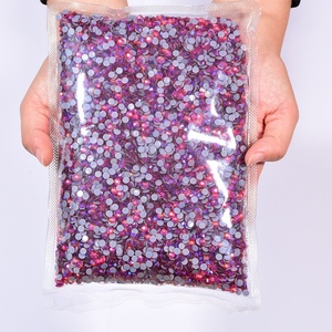 Oleeya Vente en gros 14400 pièces Sac en vrac de 100 grosses unités Strass DMC de qualité supérieure SS6-SS20 Strass thermocollants en cristal sans plomb - Product Image 3