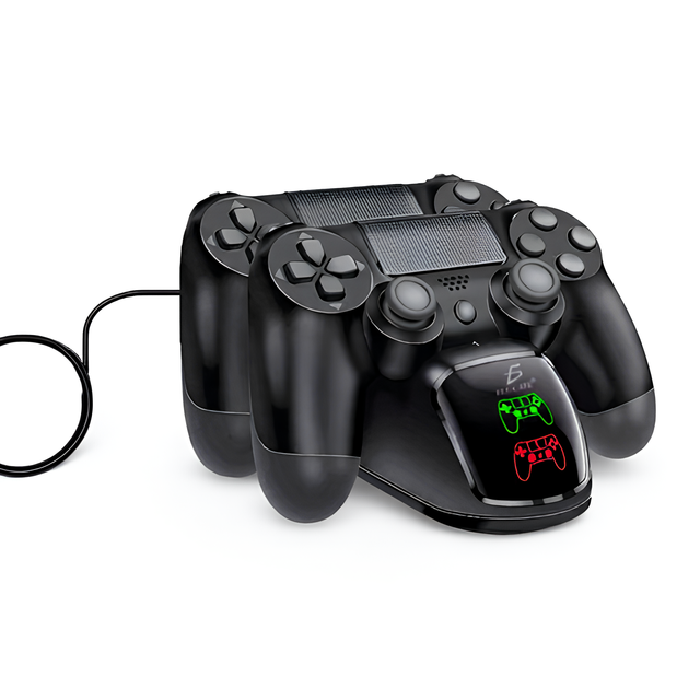 PlayStation DualShock Controller Charger Station-Fast Charging Compact & Portable