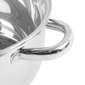 Oem Tùy chỉnh hình dạng thẳng cảm ứng đồ nấu nướng chậu và Chảo thép không gỉ Cooking Pot Set với 5 kích cỡ khác nhau - Product Image 5