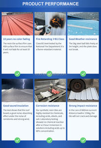 防水・耐腐食性ASA PVC屋根材 PVC ASA波形屋根瓦 人気販売中 1075mm PVC屋根材 プラスチック - Product Image 4