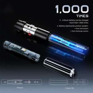 LGT Nuovo Arrivo Spada Laser Neopixel di <span class=keywords><strong>Darth</strong></span> <span class=keywords><strong>Vader</strong></span> con Impugnatura in Metallo, Effetti Sonori e Luminosi, Giocattoli da Guerriero Galattico all'Ingrosso - Product Image 3