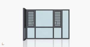 Fenêtre à battant en aluminium avec double vitrage insonorisé, personnalisable en couleur, taille, inclinaison et ouverture vers l'intérieur ou vers l'extérieur - Product Image 6