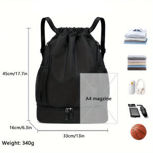 <span class=keywords><strong>Sac</strong></span> à dos <span class=keywords><strong>de</strong></span> sport à double épaule <span class=keywords><strong>de</strong></span> grande capacité populaire pour <span class=keywords><strong>Amazon</strong></span> basket-ball football fitness natation <span class=keywords><strong>sac</strong></span> à cordon polyester - Product Image 3