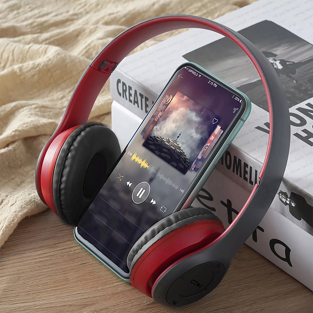 Toophet P47 Wireless for 5.0 Over-Ear Gaming Headset Bass Boost for Aviation Mobile Phone Use IPX-4 Waterproof JL Chipset
