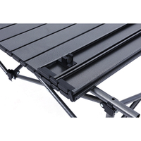Ensemble table et chaises pliantes en gros, cadre métallique, résistant aux intempéries, portable, pour camping, pêche, barbecue, pique-nique, salle de sport, extérieur, logo personnalisé, pliable