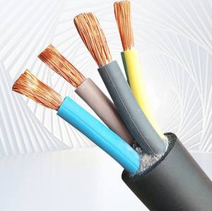 สายเคเบิลทองแดงกันน้ำขนาด1.5มม.-6มม. สายหุ้มยาง YC 2แกนยางยืดหยุ่น2แกน1.5มม. 2.5มม. 4มม. 6มม. YC - Product Image 6