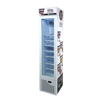 Meisda Vente Chaude Vitrine Réfrigérée Écologique Verticale pour Crème Glacée pour Supermarché