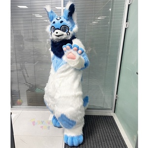 <span class=keywords><strong>Disfraz</strong></span> de Mascota de Zorro de Peluche Personalizado de Fábrica Profesional, <span class=keywords><strong>Disfraz</strong></span> de Anime de Navidad para Cosplay, para Adultos, Fiestas y Publicidad - Product Image 4
