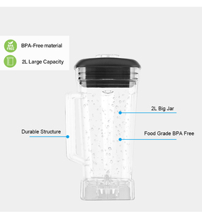 Mélangeur pour Smoothie et jus Portable, Rechargeable, pour la maison, avec 6 lames, 2022 - Product Image 2