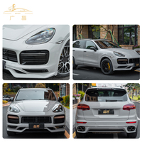 Kit carrosserie de conversion avant pour Cayenne 958 (2018) Turbo S, version 958.2 (mise à niveau de la 58.1), en matériau PP, fixation par boulons