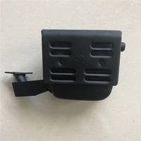 Conjunto de Silenciador de Escape de Repuesto para Generador Portátil de Gasolina de 2 Tiempos ET950 ET650 600W 800W Seasummer