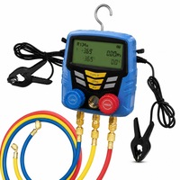 Manomètre numérique de climatisation, testeur de charge de réfrigérant CVC R410a R32 R134a avec écran LCD rétroéclairé haute résolution