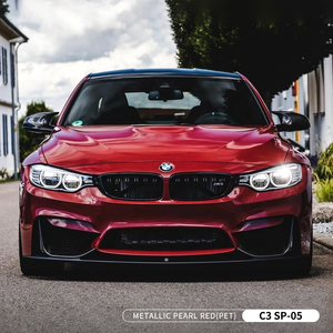 <span class=keywords><strong>Film</strong></span> de protection pour voiture Carbins, nouveau, brillant, métallisé, rouge nacré, avec dos <span class=keywords><strong>en</strong></span> PET transparent, libération <span class=keywords><strong>en</strong></span> <span class=keywords><strong>2021</strong></span> - Product Image 4