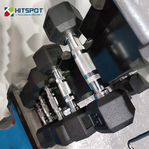 Thiết bị tập thể dục phụ kiện miễn phí trọng lượng cao su tráng HEX quả tạ 50 <span class=keywords><strong>kg</strong></span> trọng lượng đặt quả tạ <span class=keywords><strong>20</strong></span> <span class=keywords><strong>kg</strong></span> - Product Image 6