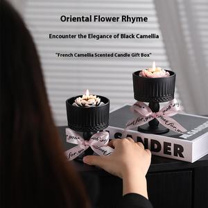 Bougies parfumées de marque populaire Bougies parfumées de luxe Bougies parfumées de marque privée Logo personnalisé et emballage pour logo personnalisé - Product Image 2