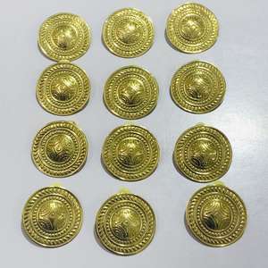 Pendientes de Clip de Latón de Diseño - Product Image 1