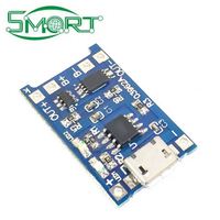 Módulo de Batería de Litio TP4056 18650, Placa Electrónica Inteligente, 3.7V 3.6V 4.2V, Placa de Carga 1A con Protección Contra Sobretensión