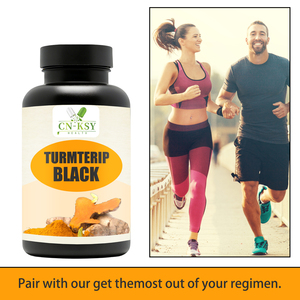 Complément alimentaire en capsules de curcuma noir OEM ODM, mélange exclusif, soutient la santé des articulations et stimule le métabolisme - Product Image 6