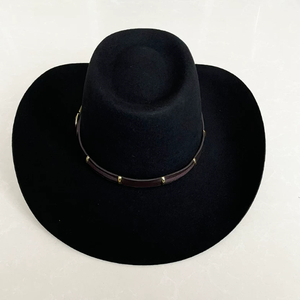 NL108 Sombrero <span class=keywords><strong>Vaquero</strong></span> Occidental para <span class=keywords><strong>Mujer</strong></span> y Hombre, Pequeño, de Ala Ancha, para Playa, Estilo Vaquera/Cowboy - Product Image 2