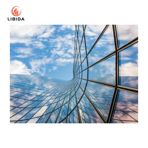 Marco de pared cortina inteligente mango paralelo pared desmontable decorativa bola metal aluminio personalizada - Product Image 2