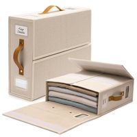 Organisateurs de draps et sacs de rangement pour draps sous le lit ou les boîtes de rangement de placard avec poignées doubles et étiquettes d'organisation