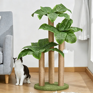 เสาข่วนแมวรูปต้นมะพร้าว <span class=keywords><strong>ราคา</strong></span>โรงงาน ขายส่ง ของเล่นแมวน่ารักรูปต้นปาล์มเขตร้อน ของเล่นสัตว์เลี้ยงในบ้าน จัดส่งโดยตรง - Product Image 1