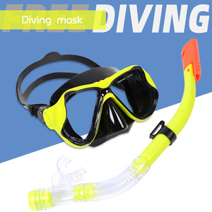 Ensemble masque de plongée et tuba avec fonction anti-buée pour adultes, équipement de natation d'été - Product Image 3