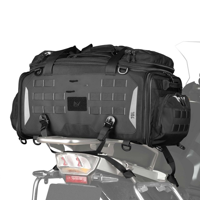 Free Sample Motowolf Leather 45L Waterproof Motorcycle Helmet Bag for Hiking Gym Riding