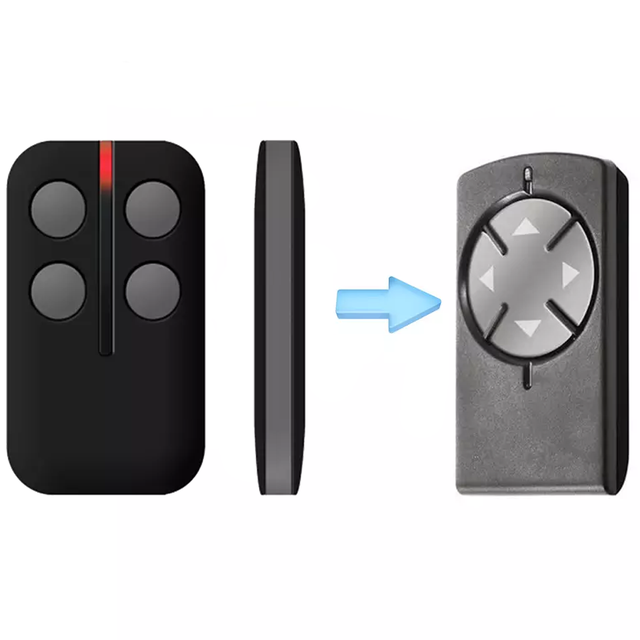 Rolling Code PR-2 4-Channel Powertech Replacement Universal Garage Control 433 mhz Remote Control Garage Door Commands