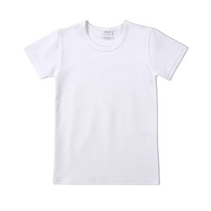 100% Cotton Short Sleeves Bi-Elastic Jersey Boys Undershirt <b>for</b> Toddler <b>Kids</b> Italian Wholesale Brand <b>for</b> Export in Bulk - Product Image 1