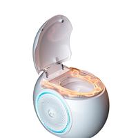 Toilettes intelligentes de luxe en forme d'œuf, WC entièrement automatiques, auto-nettoyantes, pour salle de bain, vente en gros