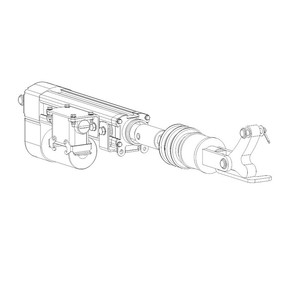 Pièces de train longue durée, <span class=keywords><strong>pantographe</strong></span> à bras unique, mécanisme de descente électrique pour chemins de fer électrifiés - Product Image 2