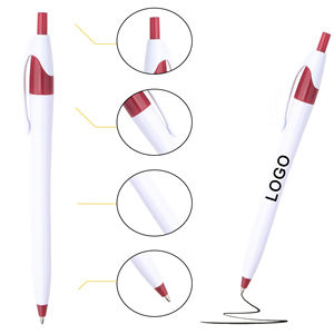Stylo bille fin en plastique ABS, personnalisable avec logo imprimé, idéal pour la publicité et les cadeaux promotionnels – Vente chaude - Product Image 2