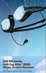 <span class=keywords><strong>Gafas</strong></span> de Natación <span class=keywords><strong>Inteligentes</strong></span> Solla Wave 2026 con Lentes de Visión Amplia Antivaho, Recubiertas de Espejo, con Grabación de Audio y Música en Tiempo Real con IA - Product Image 4