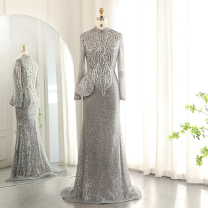 Silver Plus Size Mother Bride Dresses - Elegant & Stylish