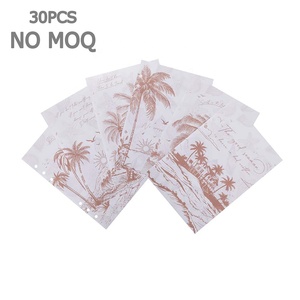 Yihe nouveau tableau <span class=keywords><strong>de</strong></span> bord <span class=keywords><strong>de</strong></span> diviseur esthétique A5 Durable 4 couleurs pour les reliures <span class=keywords><strong>de</strong></span> budget comme inserts d'<span class=keywords><strong>agenda</strong></span> <span class=keywords><strong>de</strong></span> planificateur avec 6 pages lâches/ensemble - Product Image 1