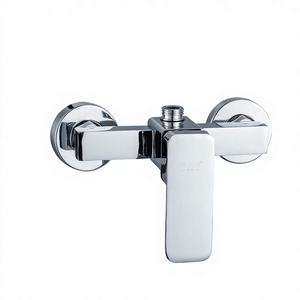 ก๊อกน้ำฝักบัวแบบฝังผนัง รุ่น BULK ML-8803 แบบสองฟังก์ชั่น รูปทรงสี่เหลี่ยม สำหรับน้ำร้อน/น้ำเย็น พร้อมวาล์วควบคุมแบบหล่อขึ้นรูป รูติดตั้งสองรู - Product Image 1