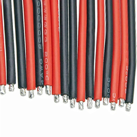 Câble d'alimentation pour modèle réduit d'avion et drone, conducteur en cuivre 12AWG 14AWG, rouge et noir, gaine PVC, connecteur XT60 mâle-femelle