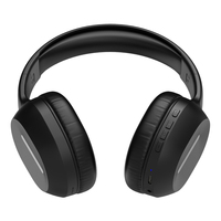 Casque sans fil d'écouteurs Bluetooth supra-auriculaires portables populaires avec microphone