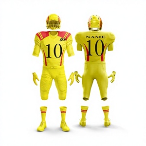 Maglia Personalizzata per Football Americano e Rugby, Uniforme da Competizione e Allenamento, Manica Corta con Stampa Digitale del Logo - Product Image 1