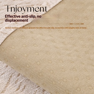 Funda de Cojín de Sofá de Chenilla de Alta Gama Estilo Crema, Apta para Todas las Estaciones, Antiarañazos para Gatos, <span class=keywords><strong>Tela</strong></span> Antideslizante - Product Image 4