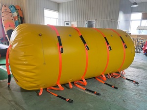 Sacs de levage pneumatiques souples en PVC, cylindriques allongés, remplis d'eau, personnalisés, pour le sauvetage et la plongée en milieu marin - Product Image 2