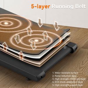 Mini cinta de correr plegable 2 en 1 debajo del escritorio, máquina de correr con pantalla LED, almohadilla eléctrica para caminar, cintas de correr deportivas para el hogar y la Oficina - Product Image 6